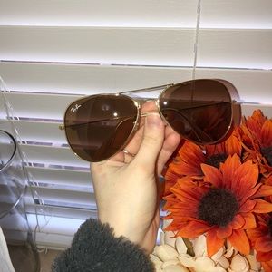 Gold Ray-Ban Women’s Sunglasses